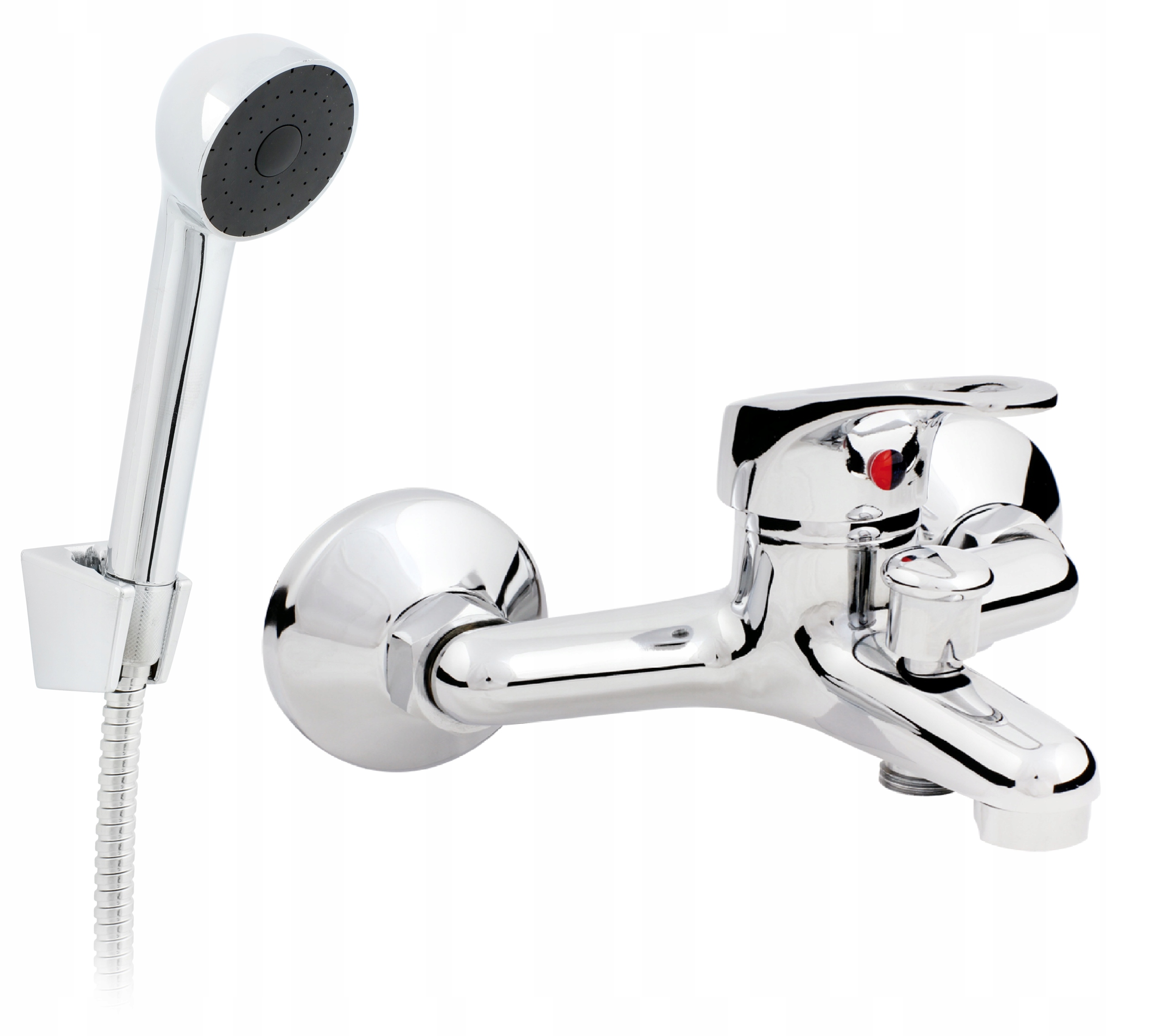 

Bateria Wannowa Prysznic Natrysk ścienna Atut