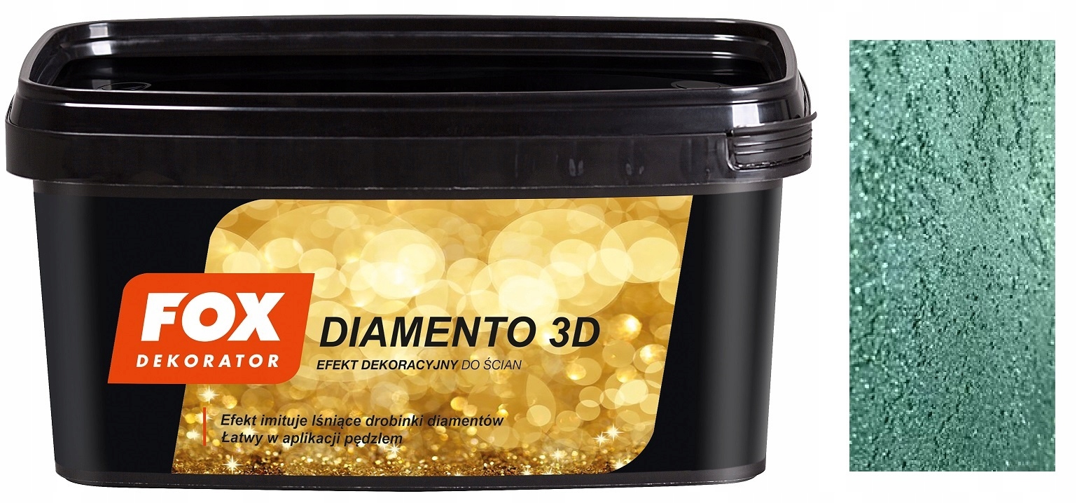 Fox Dekorator Diamento 3D Malachit 0011 1L