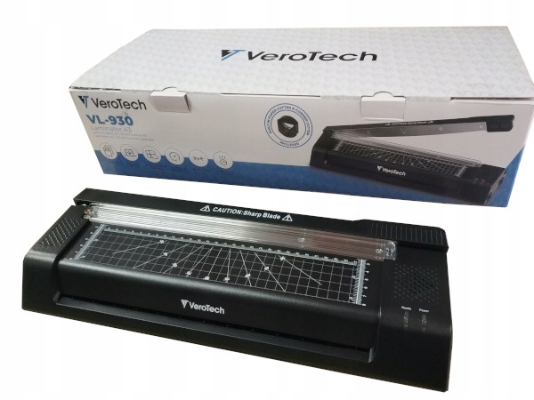 Rewelacyjny Laminator A3 mocna gilotyna zaokrąglacz narożników Combo