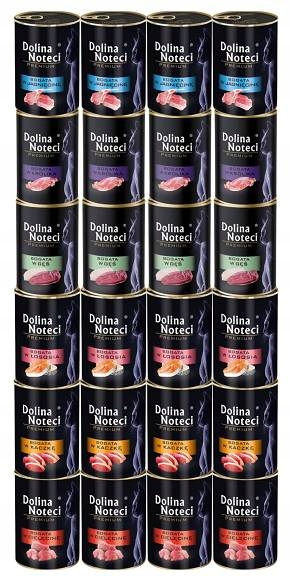 Dolina Noteci Premium MIX Smaków Karma Dla Kota 24x400g