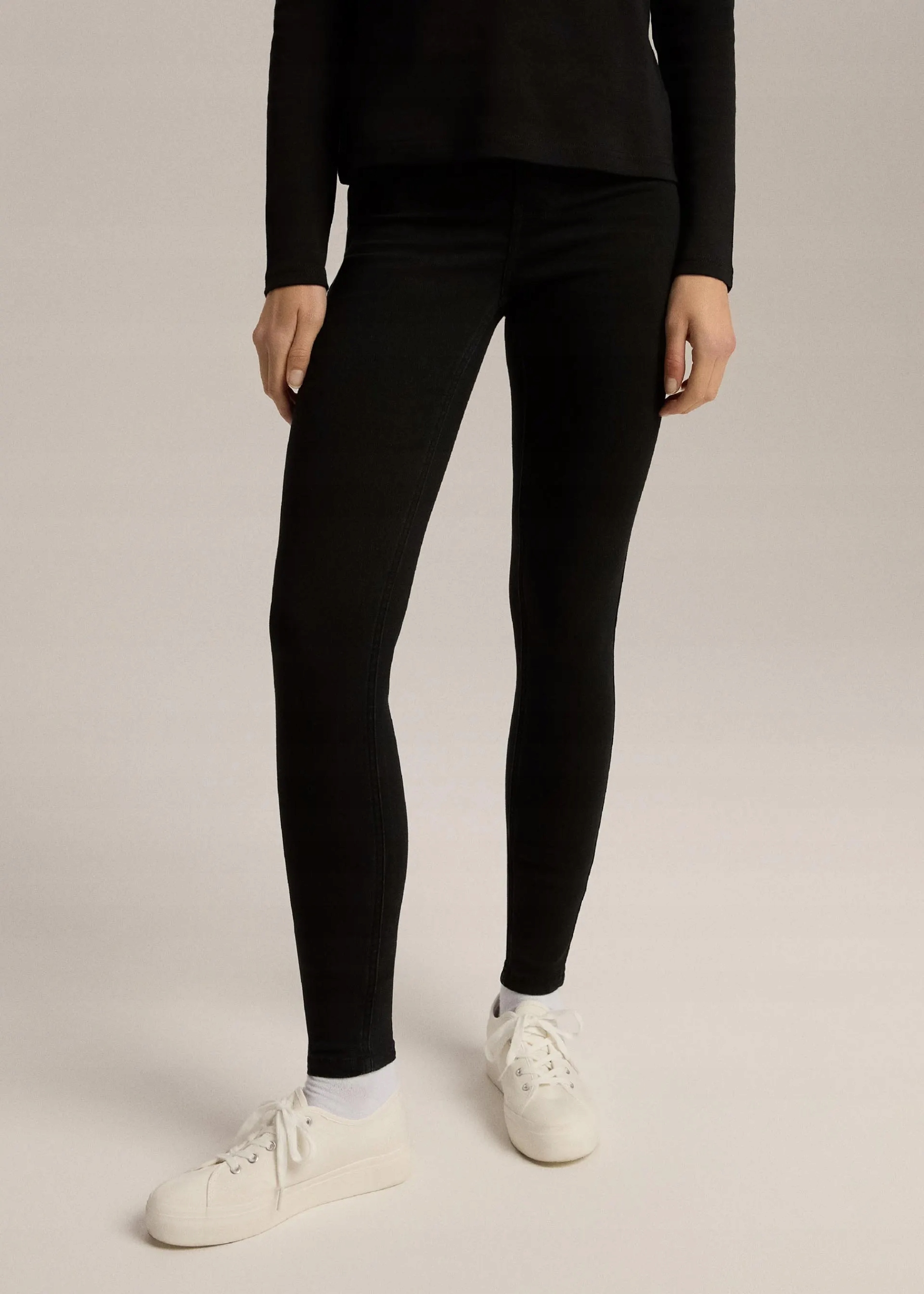 Diverse jeansy damskie skinny spodnie damskie Lynette XVI Czarny 36