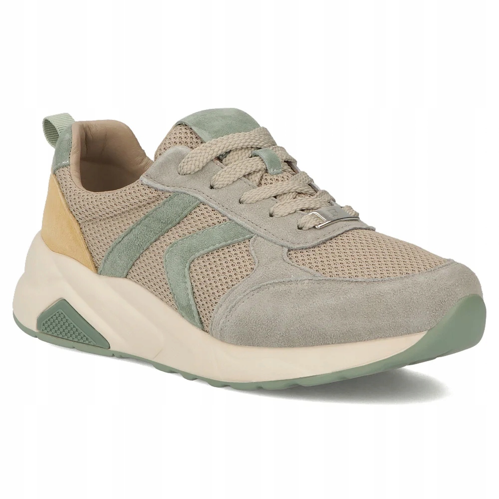 Buty damskie skórzane sneakersy na platformie Filippo sportowe lekkie r.38