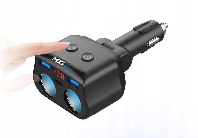 ROZDZIELACZ GNIAZDA ZAPALNICZKI 12-24V 3xUSB QC PD EAN (GTIN) 6921114594305