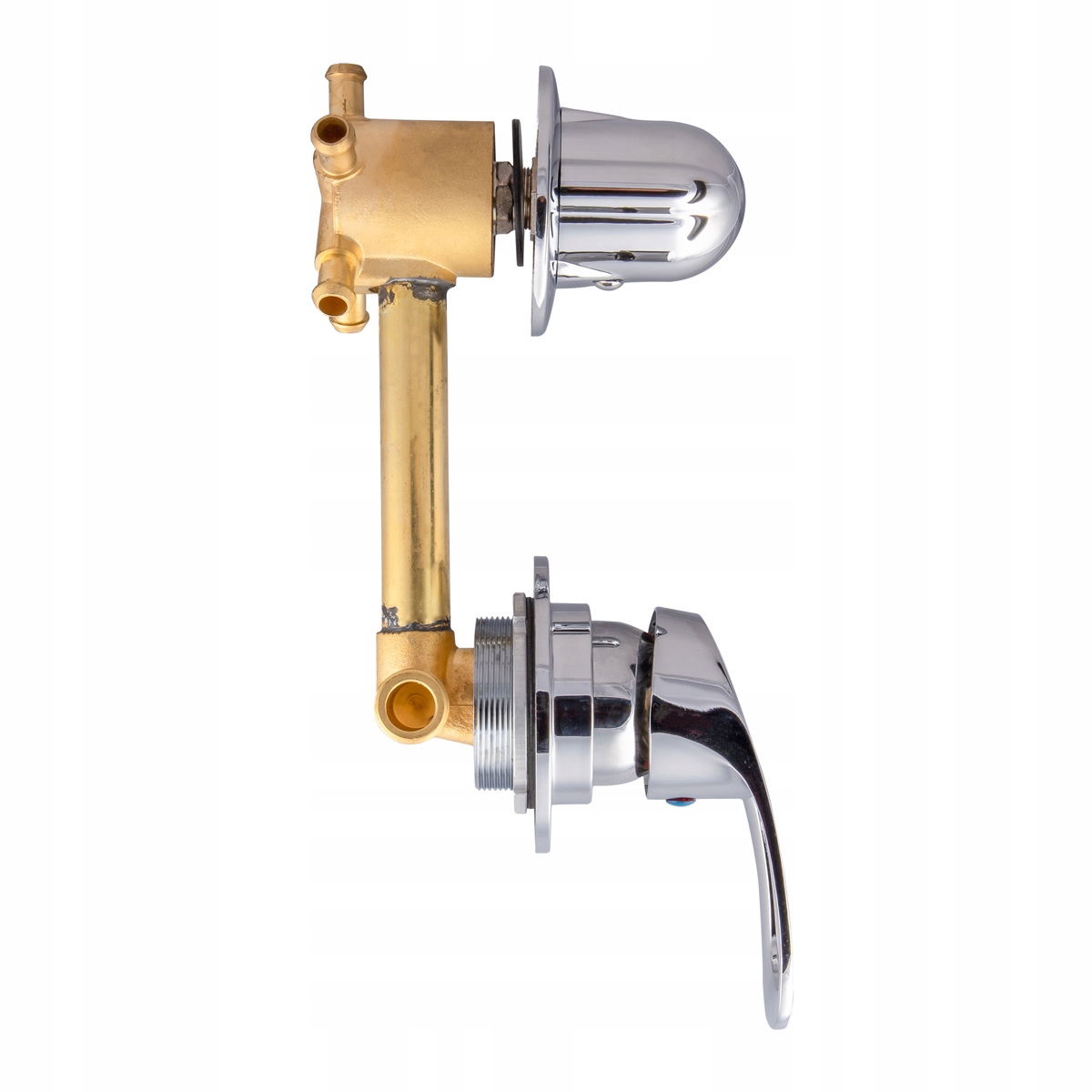 BATERIA DO KABINY Z HYDROMASAŻEM ZABUDOWANEJ ZAWORY 14,5 CM / 5 FUNKCJI Kolor chrom