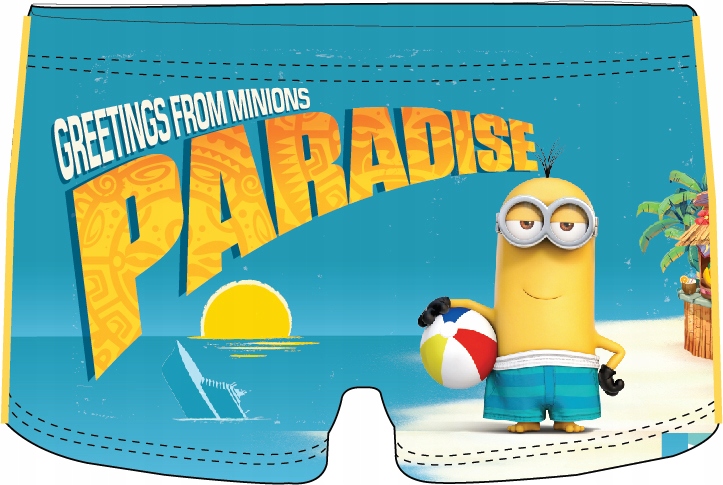 

Kąpielówki bokserki chłopięce Minionki 104/110