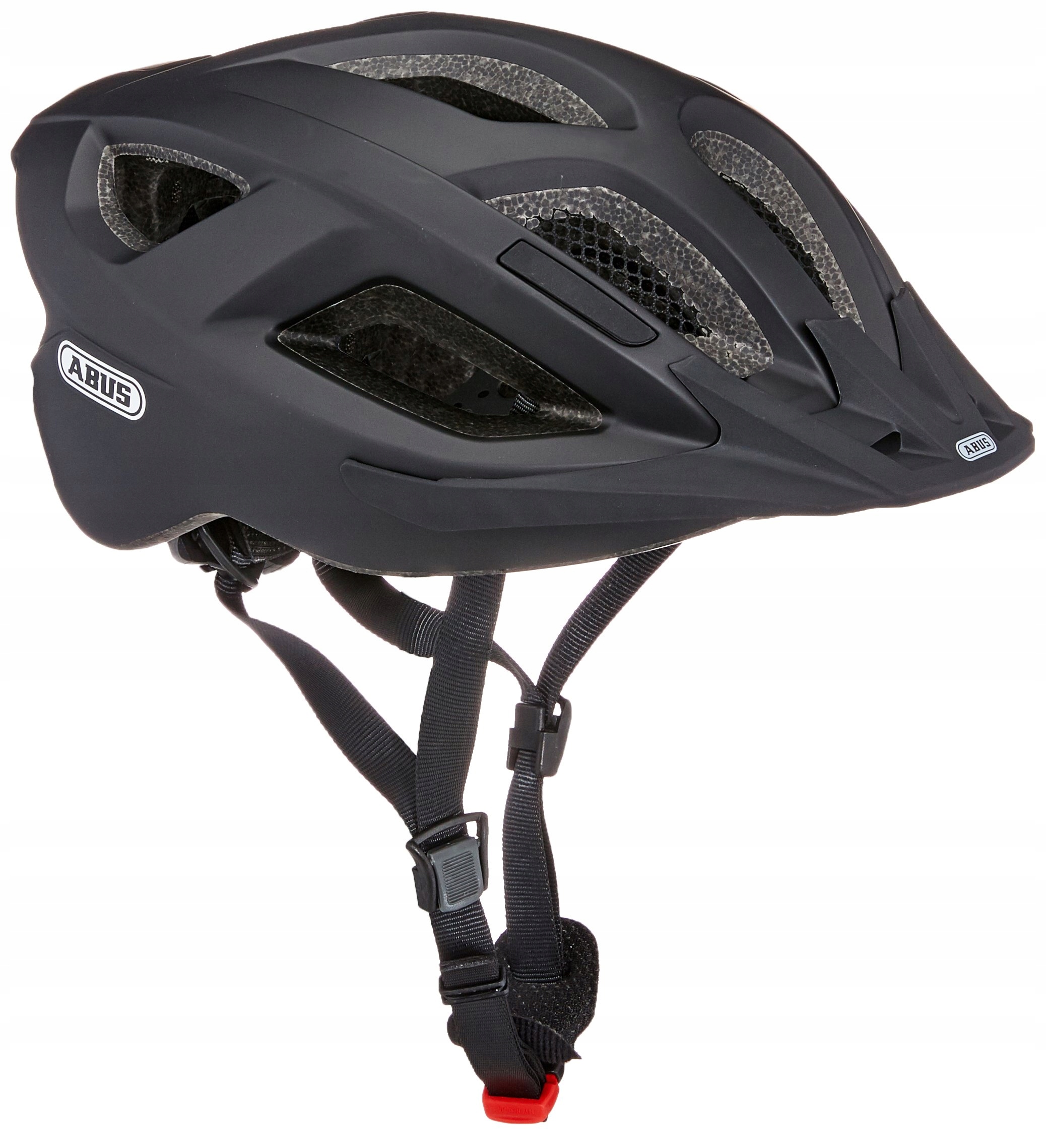 Pánská dámská cyklistická přilba Mtb Abus Aduro 2.0 velve L 58-62 cm černá