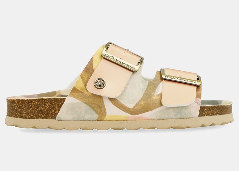 Anekke Sandály Vitoria 42371 37 Pink Bloom bio sandály