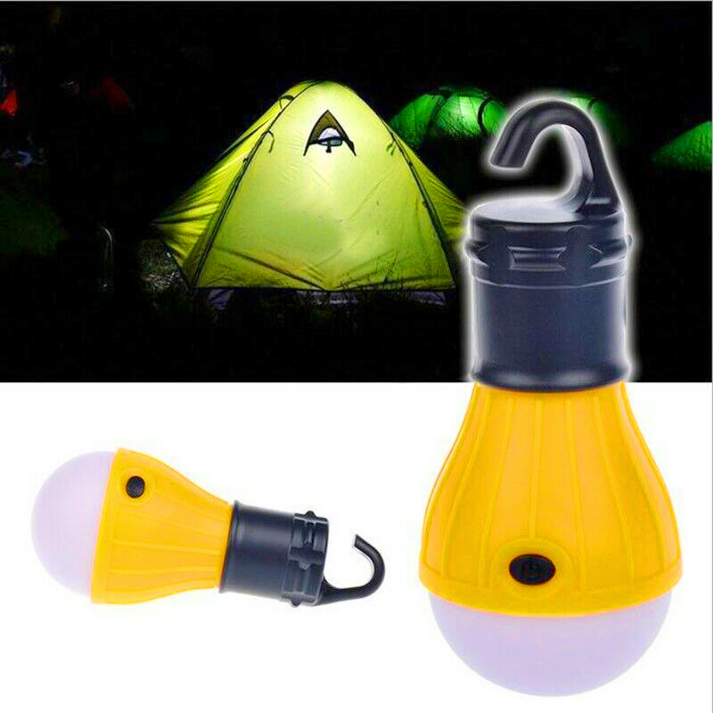 ŻARÓWKA NA BATERIE LAMPKA LED WISZĄCA DO NAMIOT 06 BIWAK KEMPING LATARKA Moc 4 W