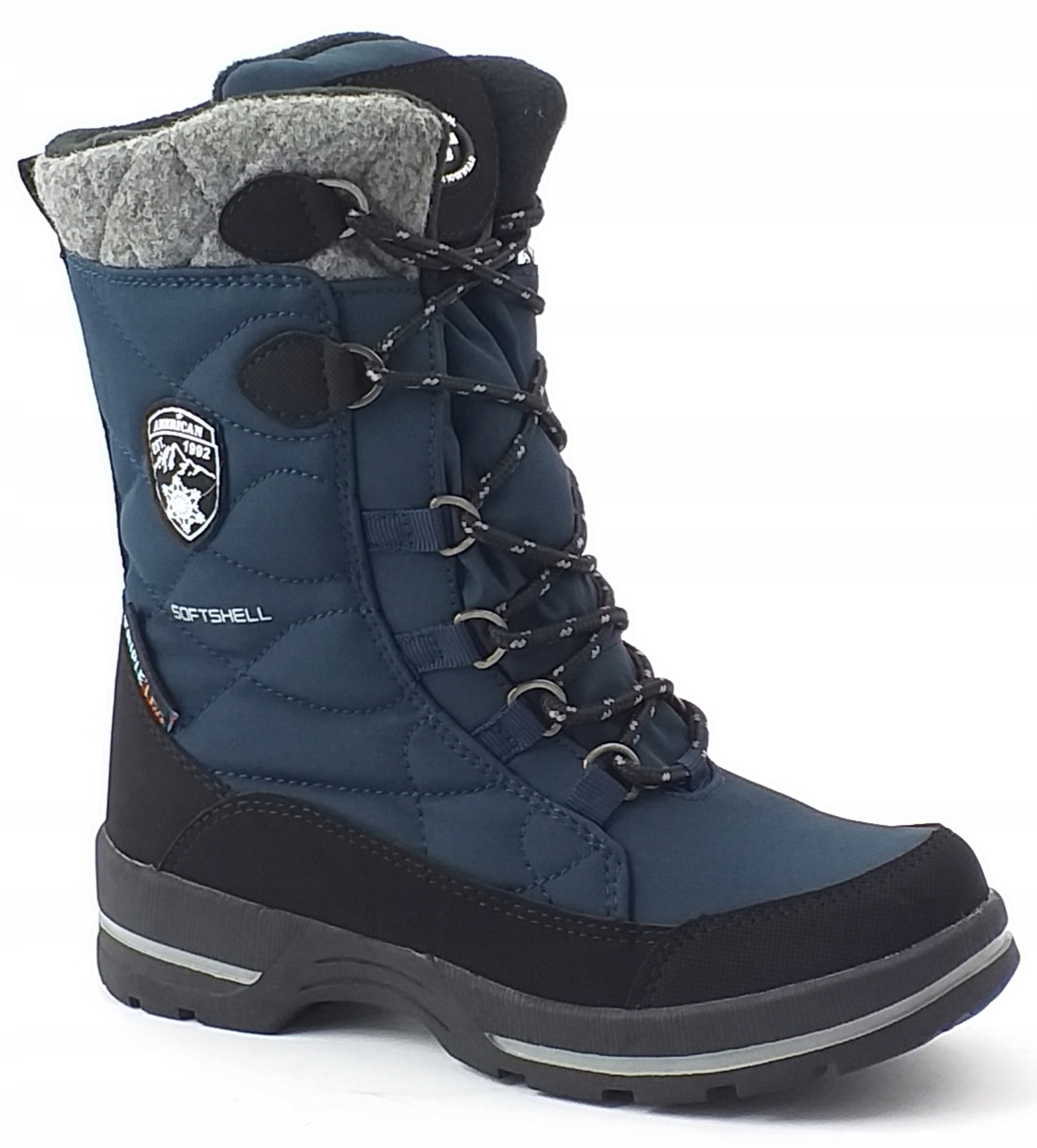 ŚNIEGOWCE AMERICAN CLUB ZIMOWE BUTY OCIEPLANE 32
