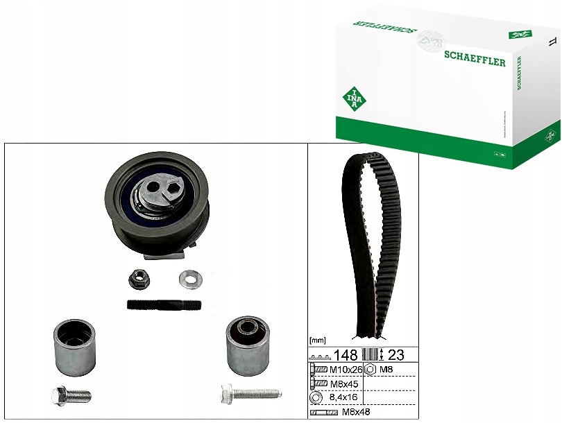 Komplet Sada Rozvodového Řemene Ina CT1088K1 30586