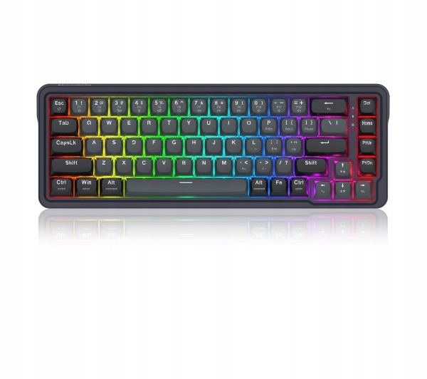Klawiatura magnetyczna Redragon Nova K709GB-RGB-M UltraMag Switch Czarna