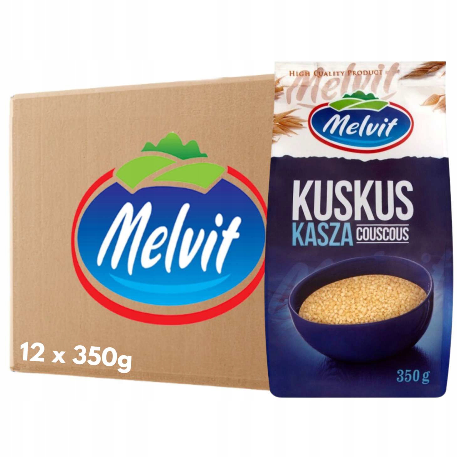 Levně Melvit Kuskus 350 g x 12 kusů