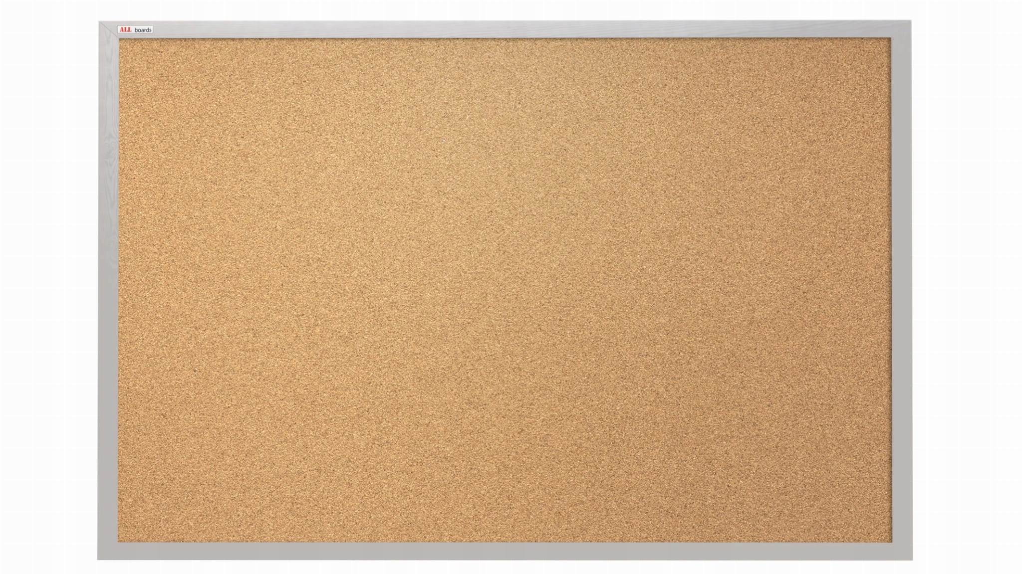 Szara tablica korkowa 60x40 drewniana + pinezki