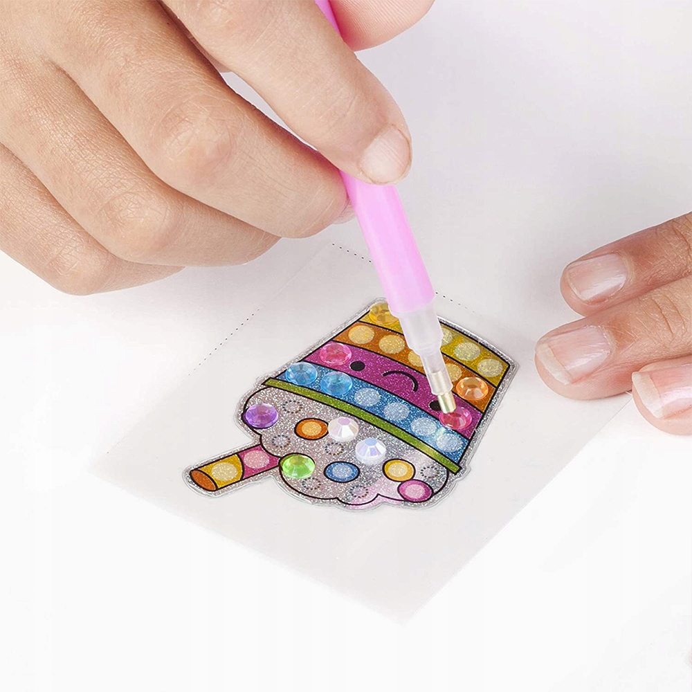 HAFT DIAMENTOWY DLA DZIECI MOZAIKA MALOWANIE DIAMENTAMI 5D ZESTAW SZABLONY Waga produktu z opakowaniem jednostkowym 1 kg