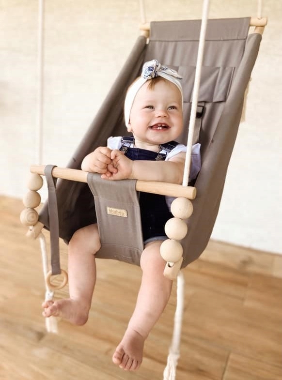 KIDABOO Leżaczek 3w1 Huśtawka dla dziecka CE PAS Marka Kidaboo