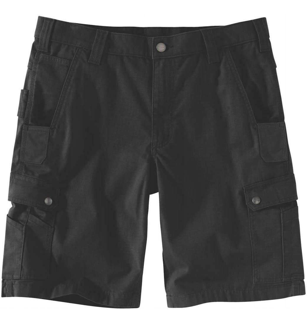 Kraťasy Carhartt Rugged Flex RipStop Cargo černé