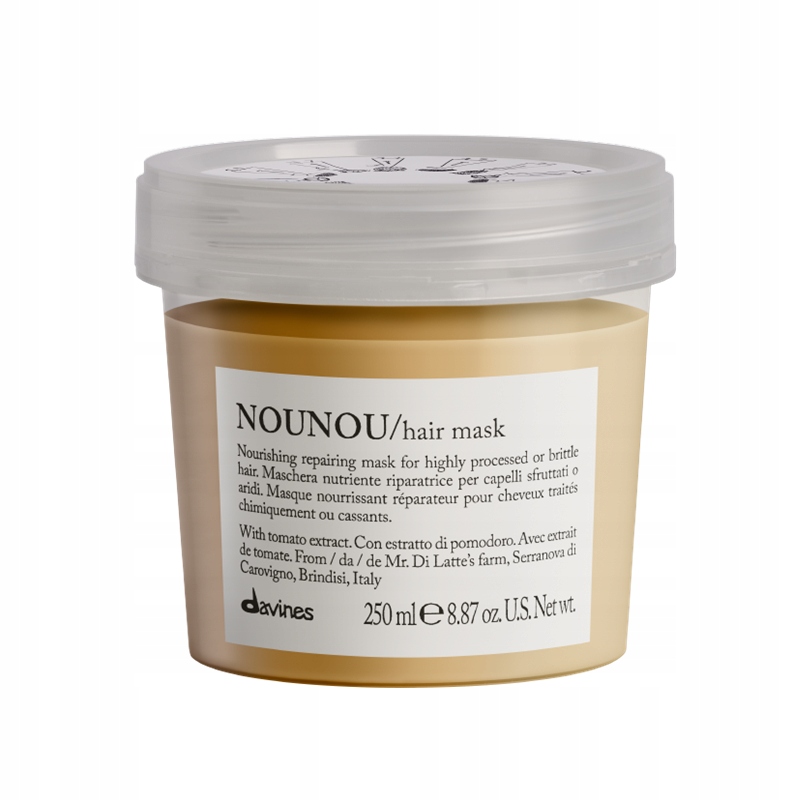 Davines Nounou Maska pro Suché a Poškozené Vlasy 250ML