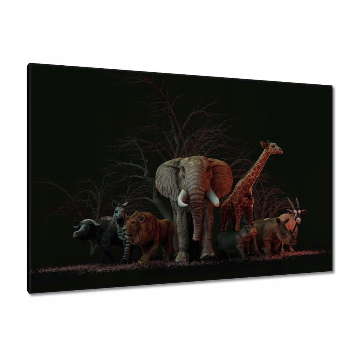 Obrazy 120x80 Velká skupina zvířat zoo