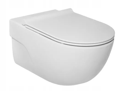 Miska Wc wisząca Roca Meridian Rimless 36 x 56 cm A34624L000