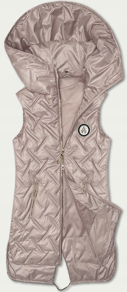 Vesta S Kapucí B8339 Perleťová Růžová M (38)