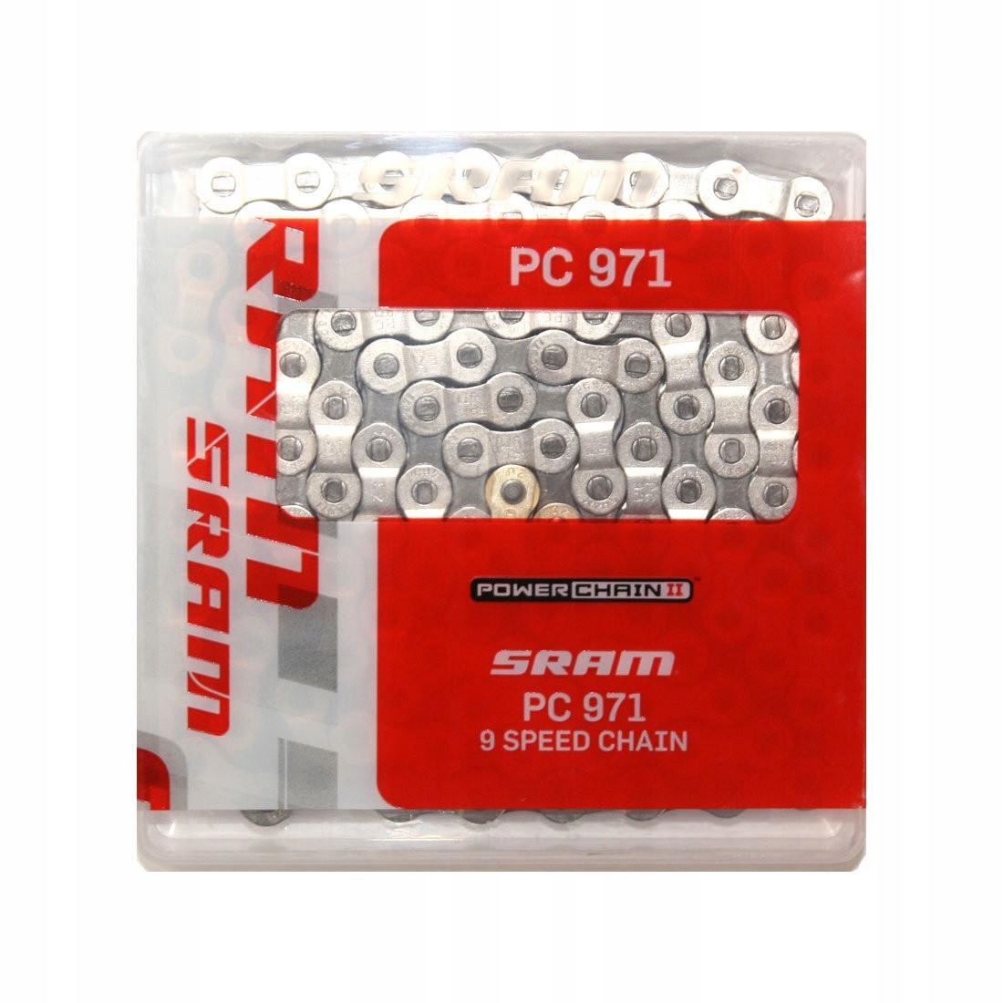 

Sram łańcuch PC-971 PowerChain II 9speed
