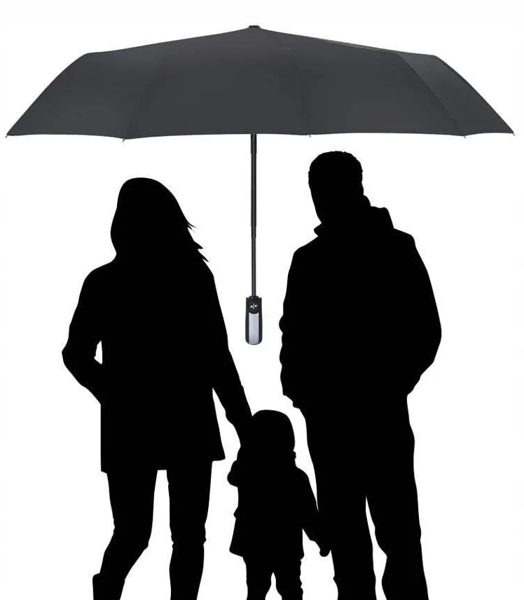 PARASOL PARASOLKA AUTOMATYCZNA SKŁADANA UNISEX 10 DRUTÓW Solidna+ POKROWIEC Marka inna