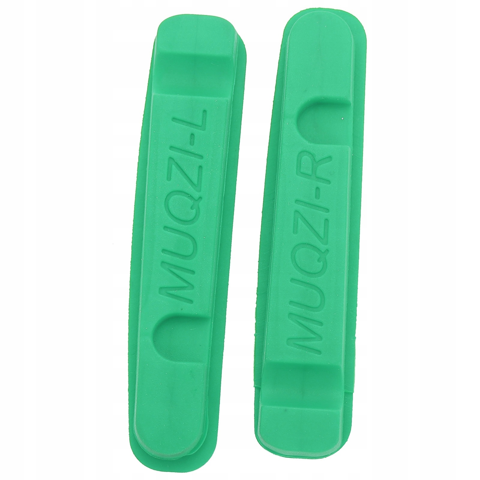 Sprzęt Rowerowy Klocki Hamulcowe Rowerowe Zielone 1X5CM