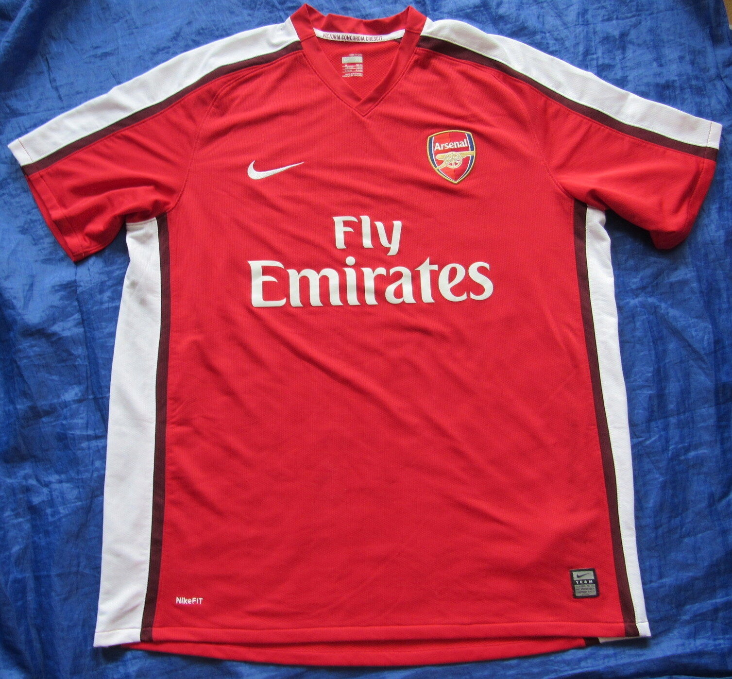 ARSENAL LONDON HIGHBURY NIKE sezon 2008-2010 rozmiar XL