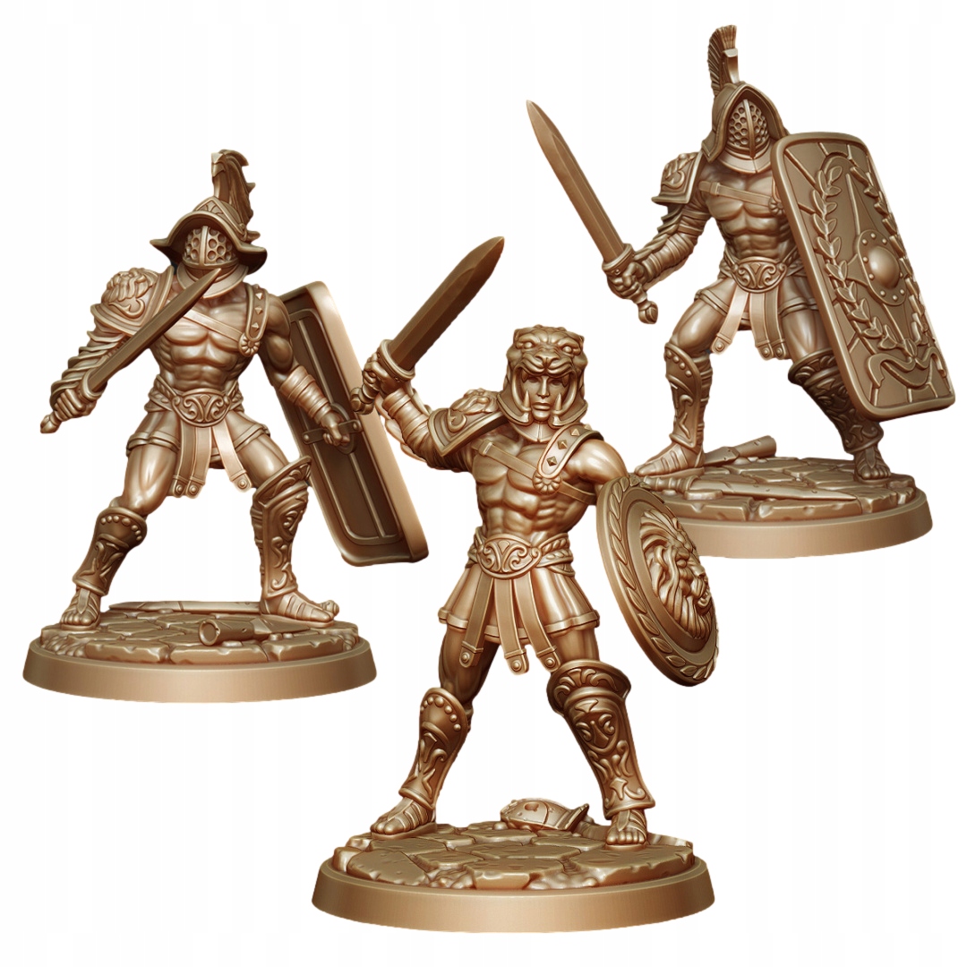 Secutors - x3 Druk 3D DND D&D Pathfinder