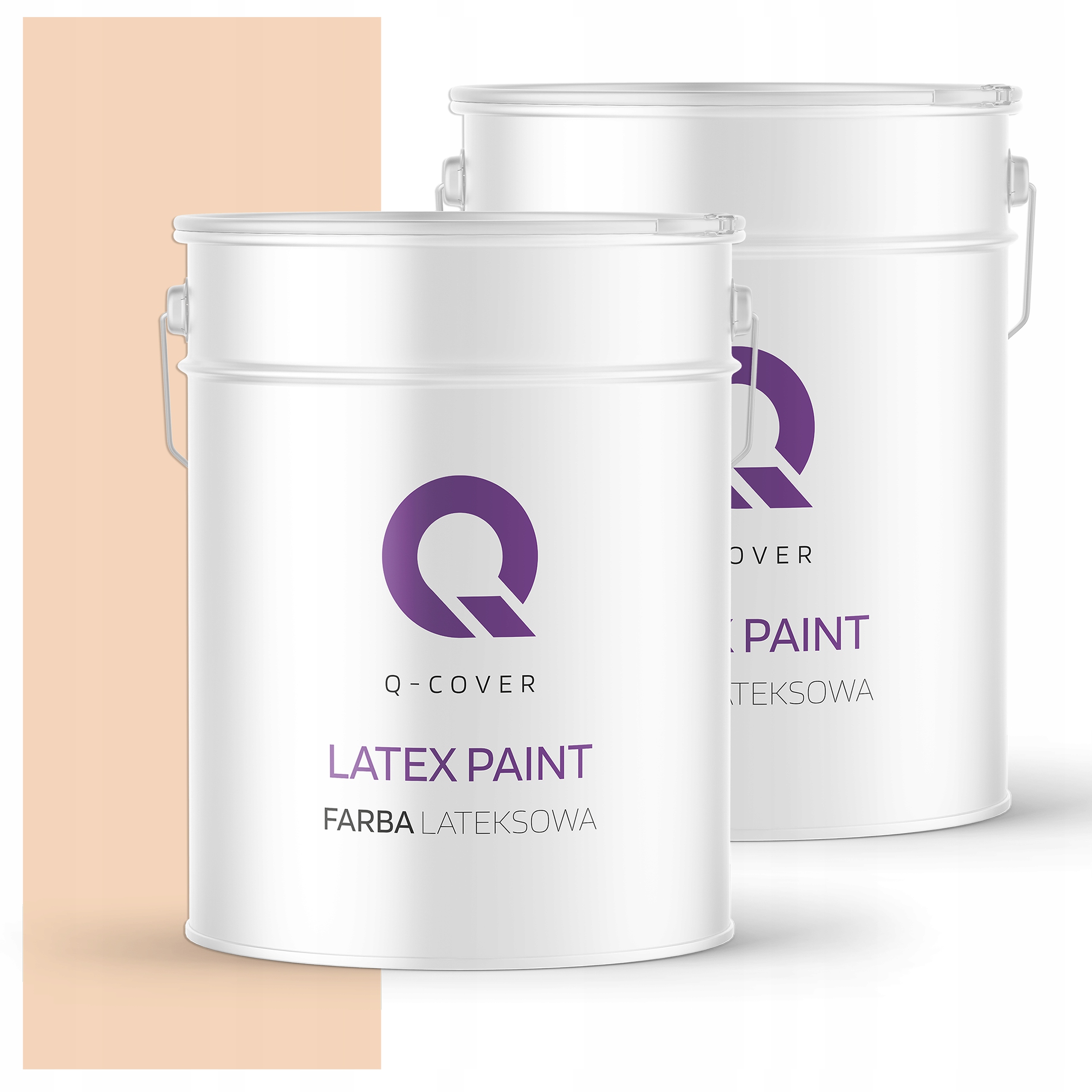 Latexová farba na interiér steny Stropy 10L Hlboká matná broskyňová svetlá