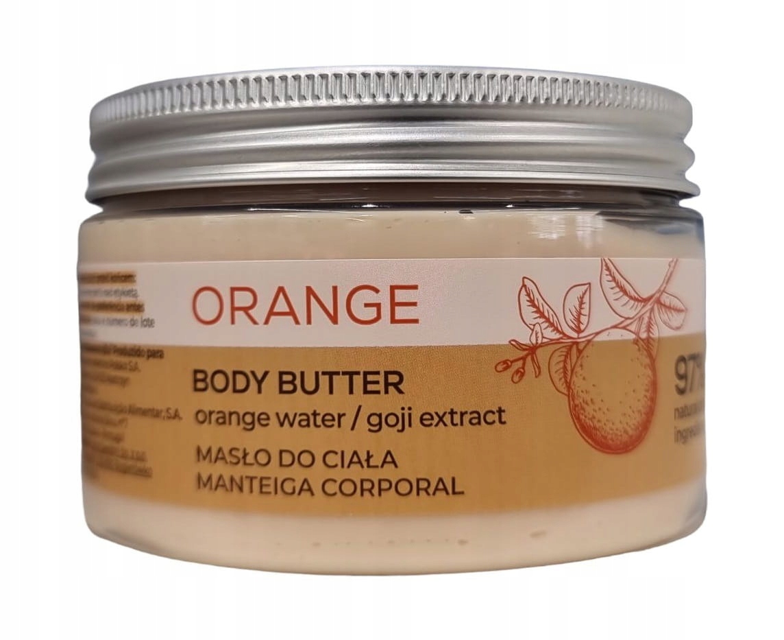 Be Beauty Masło do ciała Pomarańcza 250 ml Vegan
