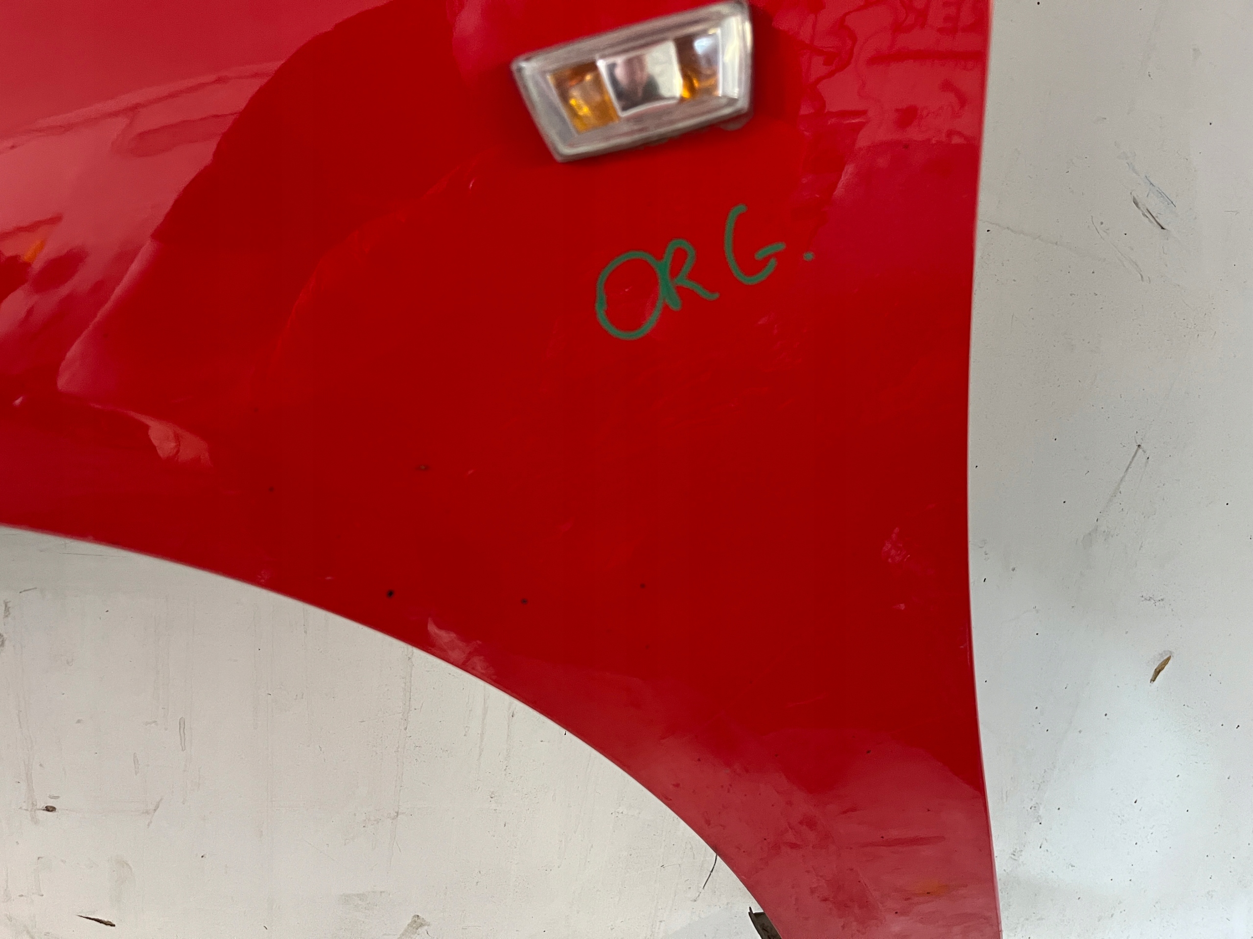 OPEL CORSA E fender left front front Z547 red