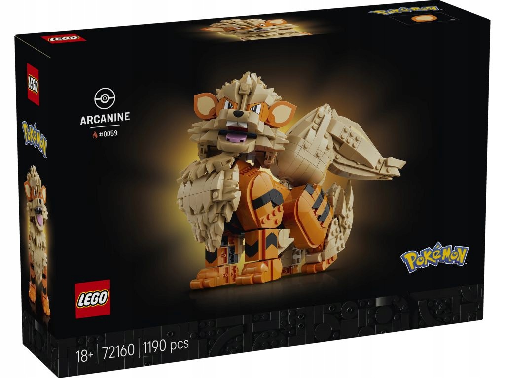 Lego 72160 Pokémon Arcanine
