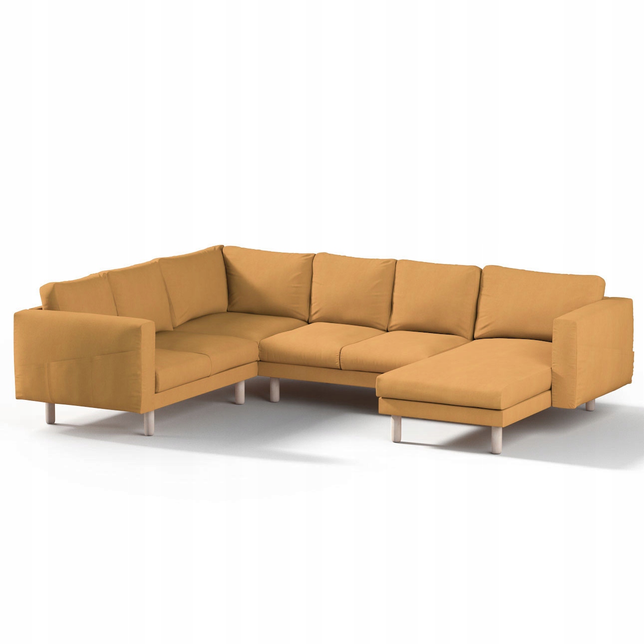 Dekoria potah na pohovku Norsborg pro 5 osob Ikea, žlutý