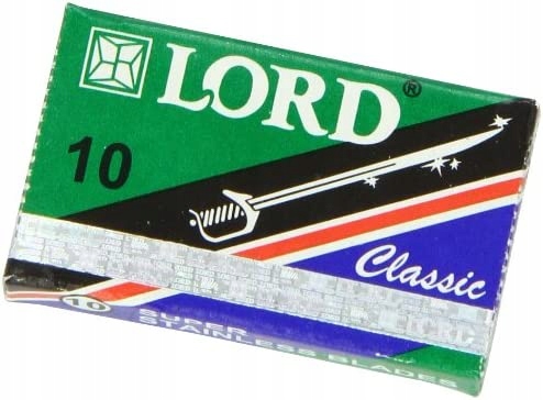 

Żyletki do golenia Lord Double Edge Classic 10szt