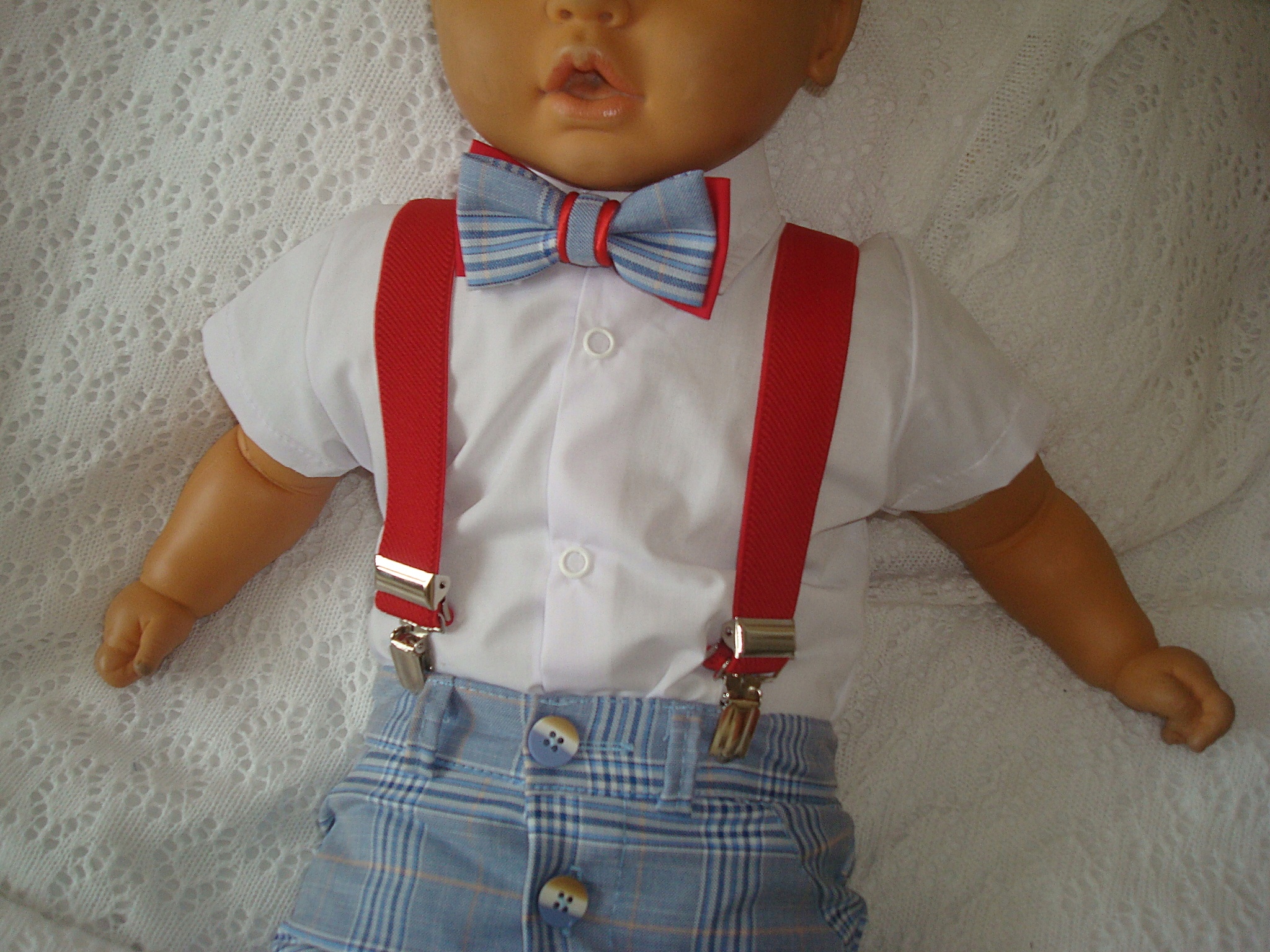 LATO UBRANKO /CHRZTU /WESELE/SPODENKI /KASZKIET 74 Kolor niebieski