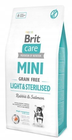 Levně Brit Care Grain Free Mini Light & Sterilized 7 kg