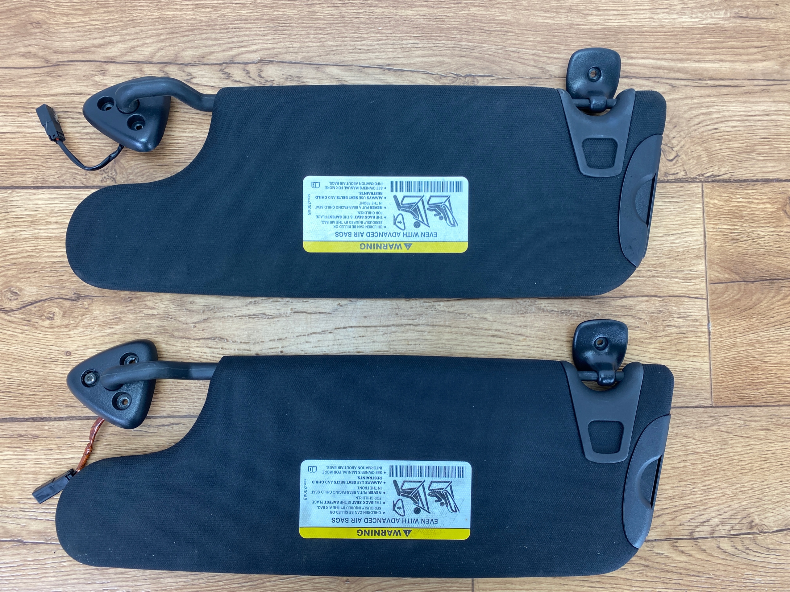 visor cover sun visor Dodge Challenger 2015+