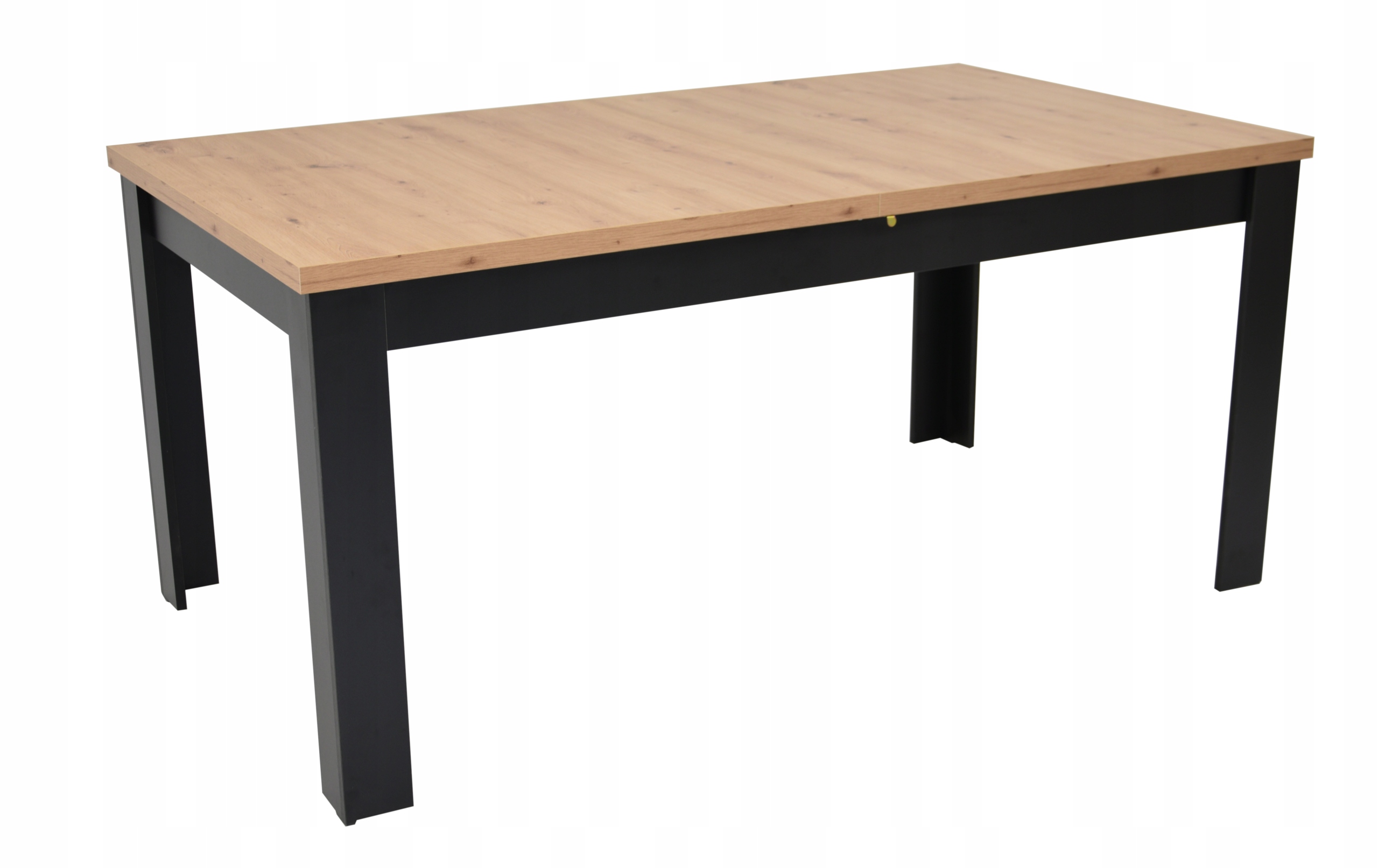 6x solidne TAPICEROWANE krzesła i duży stół ROZKŁADANY 90x160/200 dąb craft Marka inna