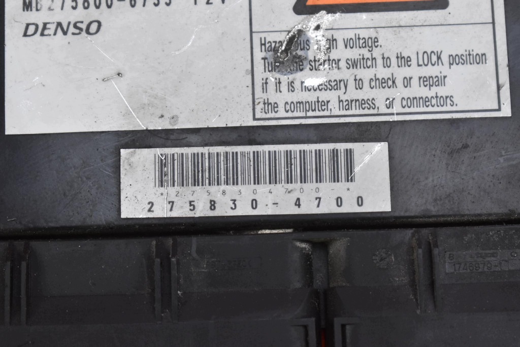 control unit computer of the engine 23710-EC03B NISSAN NAVARA III D40 2.5 DCI 174 KM