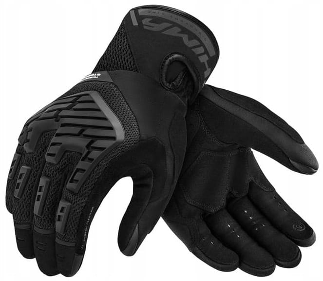 Shima Stream Vent Men Black Motocyklové Rukavice Krátke Pánske Čierne