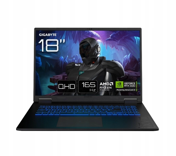 Laptop 18" Gigabyte Gaming A18 Ryzen 7 260/16GB/512 RTX5050 165Hz