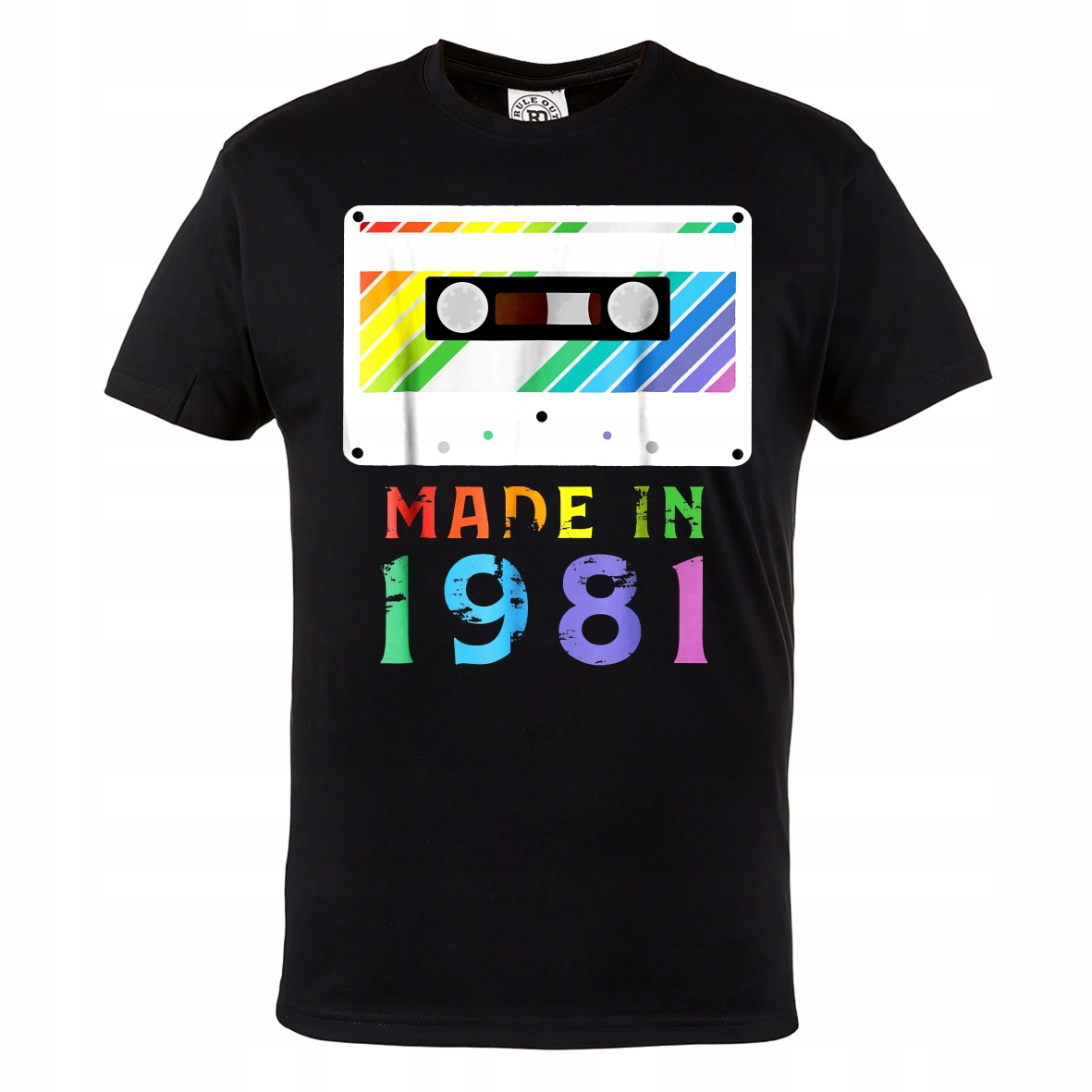 

Męska Koszulka Na 40 Urodziny Made In 1981 Kaseta