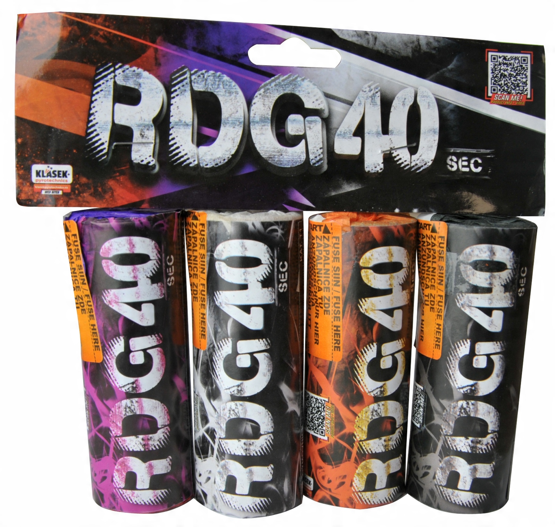 

dym RDG40 Cmoudik mix colour 40sek. D2CN(1) Klasek