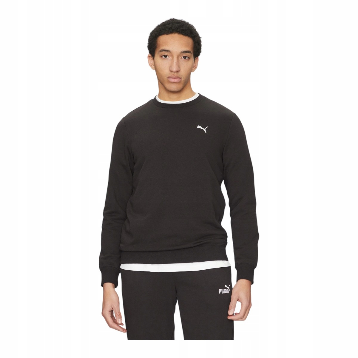 Puma Bluza Męska Dresowa Ess Crew Czarna r.XL