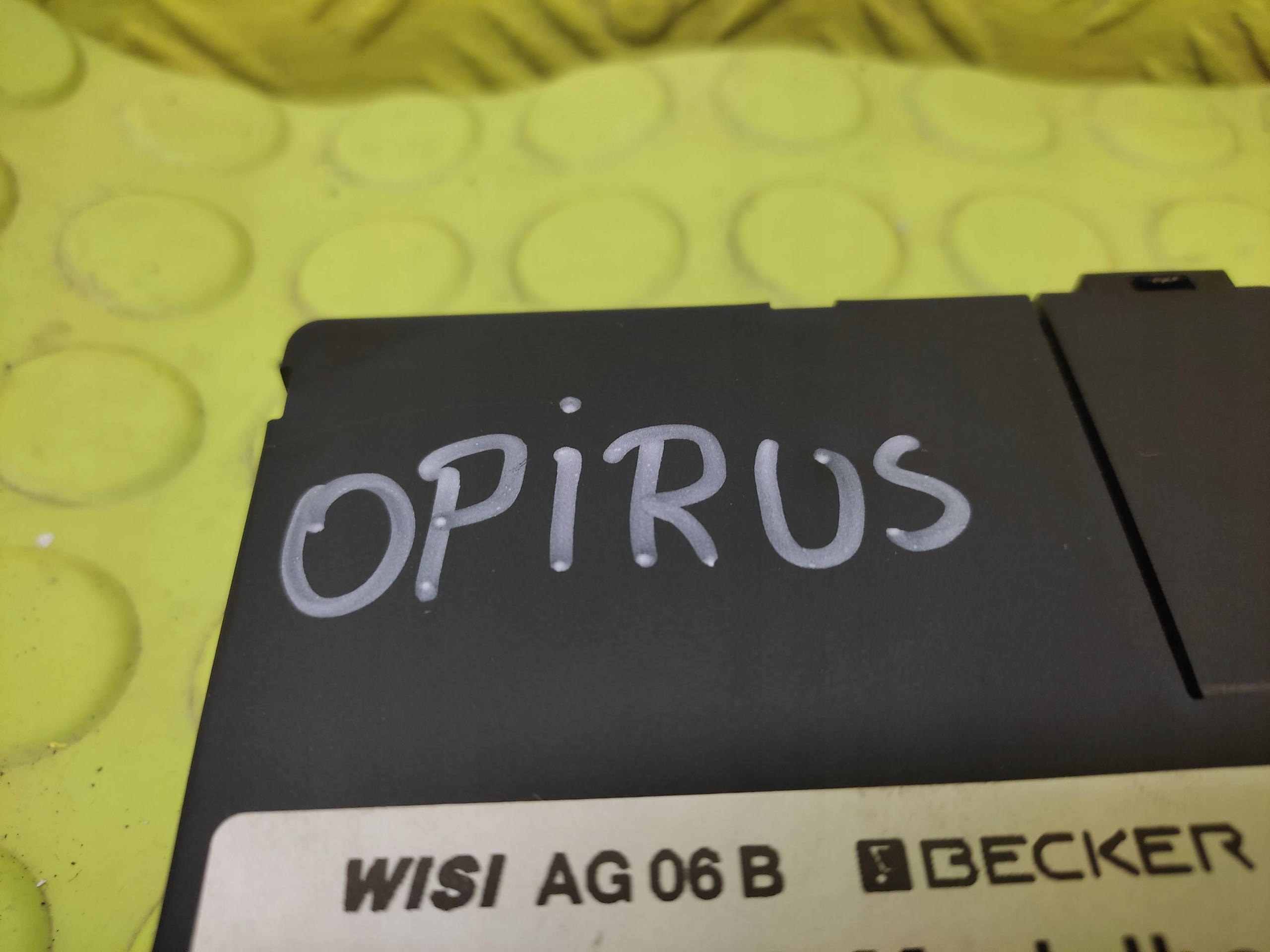 KIA OPIRUS control unit module GPS AG06B