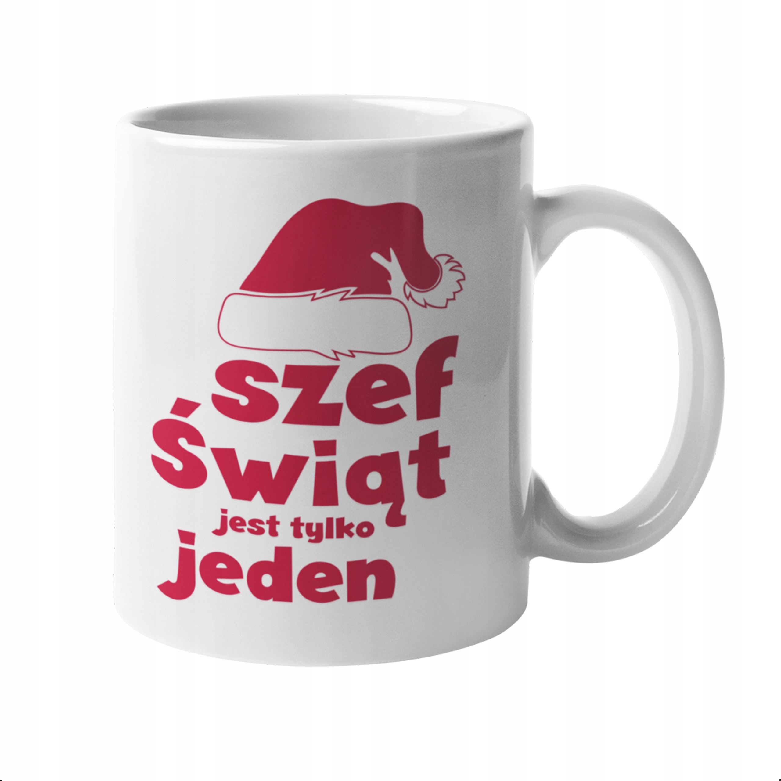 

Kubek Na Święta Mikołajkowy Szef Świąt