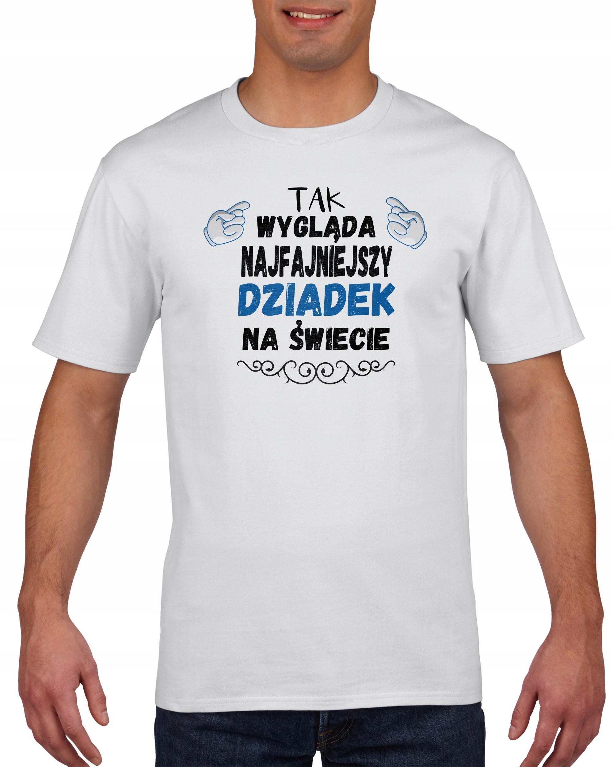 

Koszulka meska Najfajniejszy Dziadek Na Swiec L
