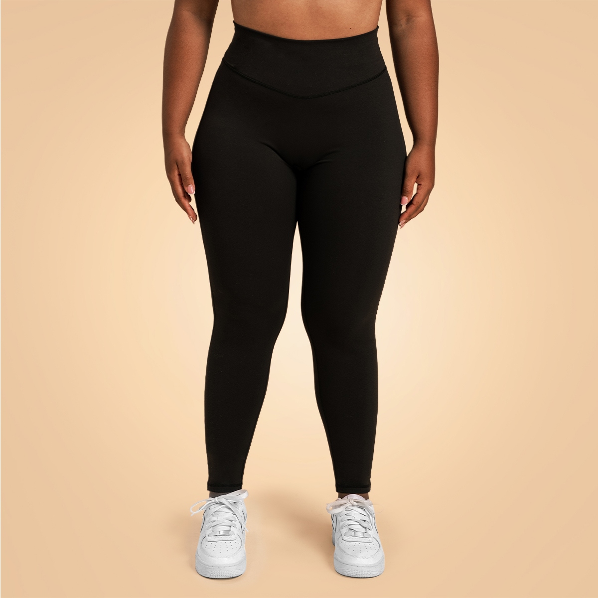 GymBeam Legginsy damskie Venture Black XXL