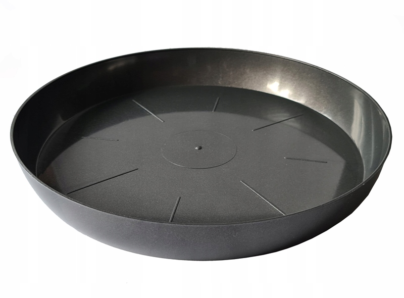 

Podstawki pod doniczki miski grafitowe 22cm 10szt